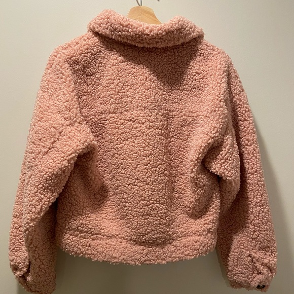 Forever 21 Premium Teddy button up Jacket - Picture 4 of 4